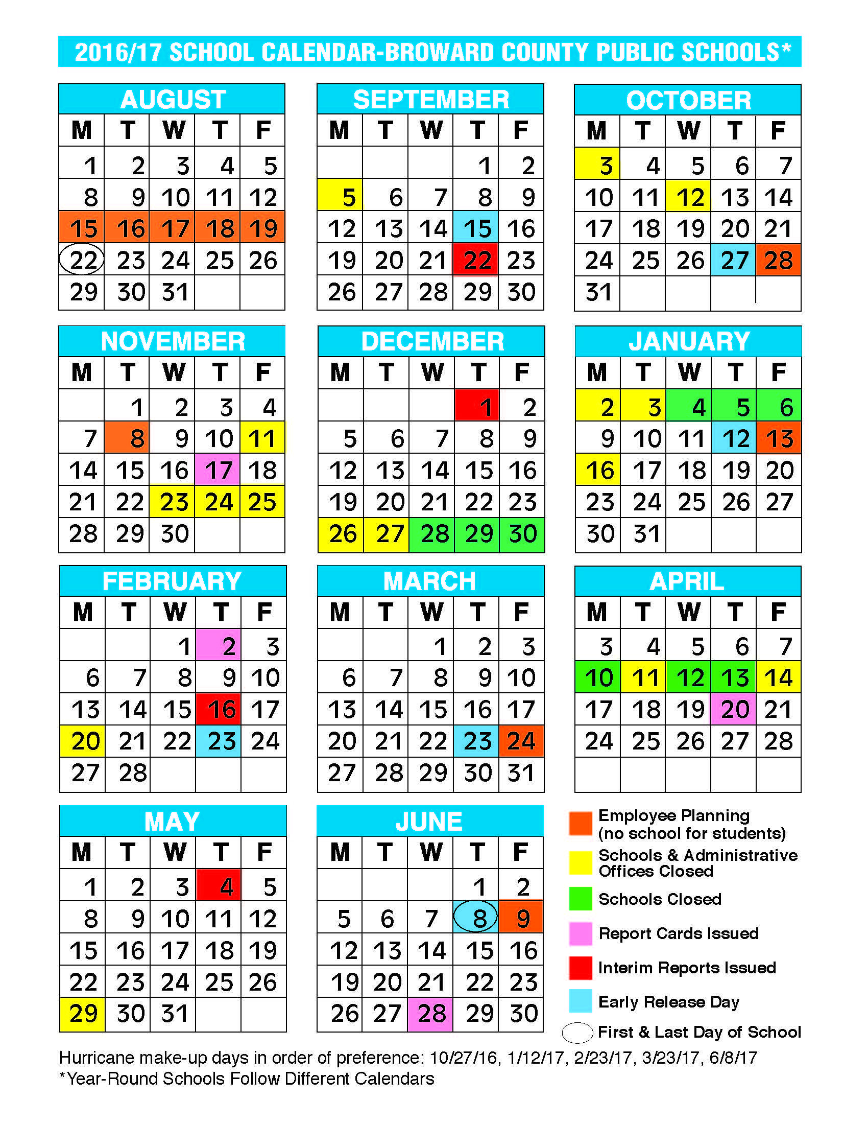 Broward Schools Calendar 2021 | Printable March