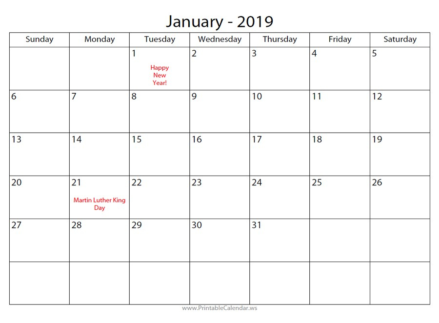 Calendar Maker Printable - Calendar 2021