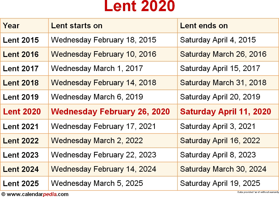 Catholic Liturgical Calendar 2020 Pdf - Calendar