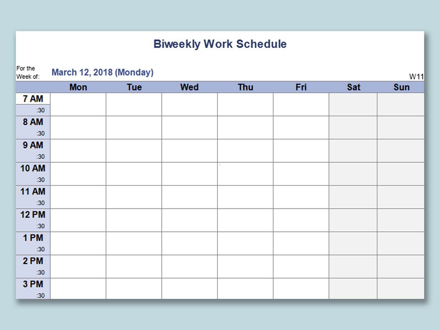 Collect Shift Schedule Template 2020 | Calendar Printables
