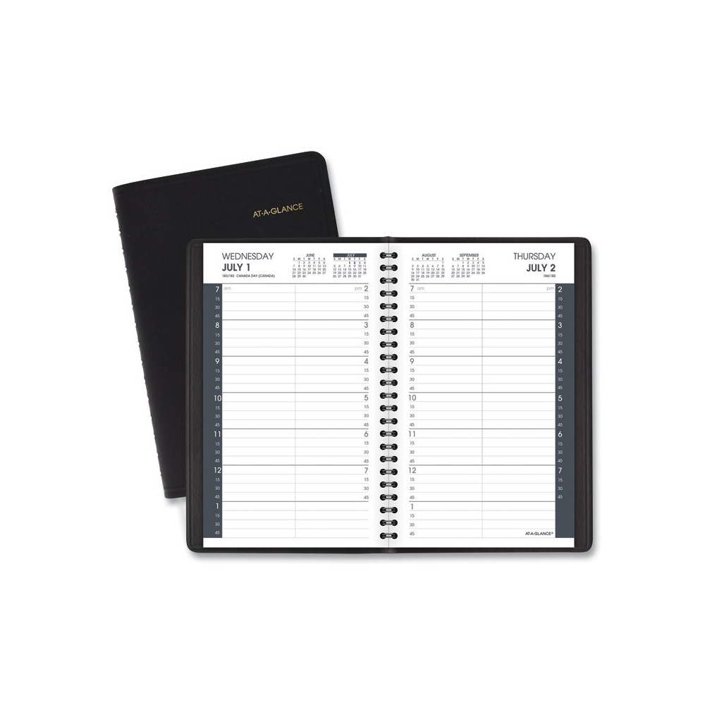 Daily Appointment Book With 15-Minute Appointments, 8 X 5