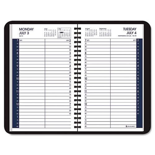 Daily Appointment Book With 15-Minute Appointments