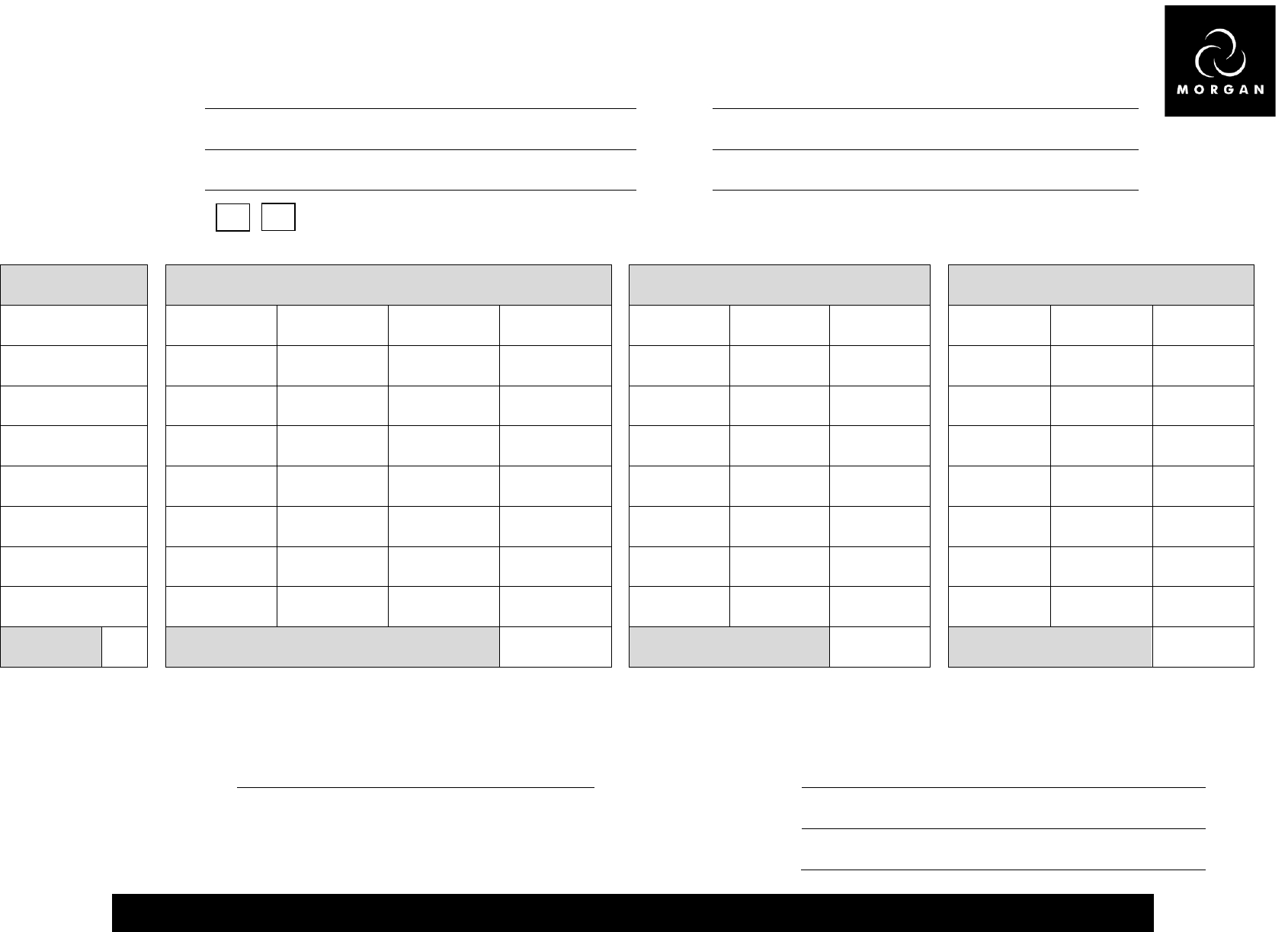 Daily Timesheet Template - Morgan Free Download