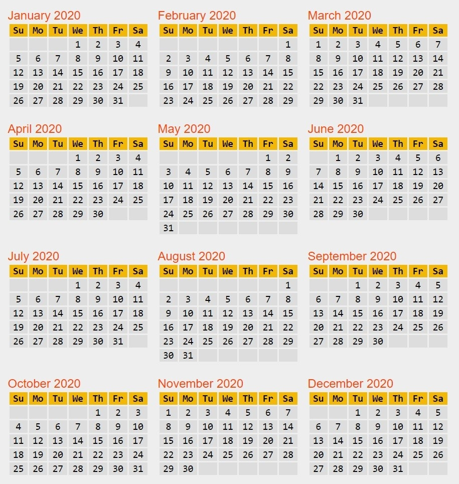 Depo Calendar 2021-2021 Printables Free | Calendar