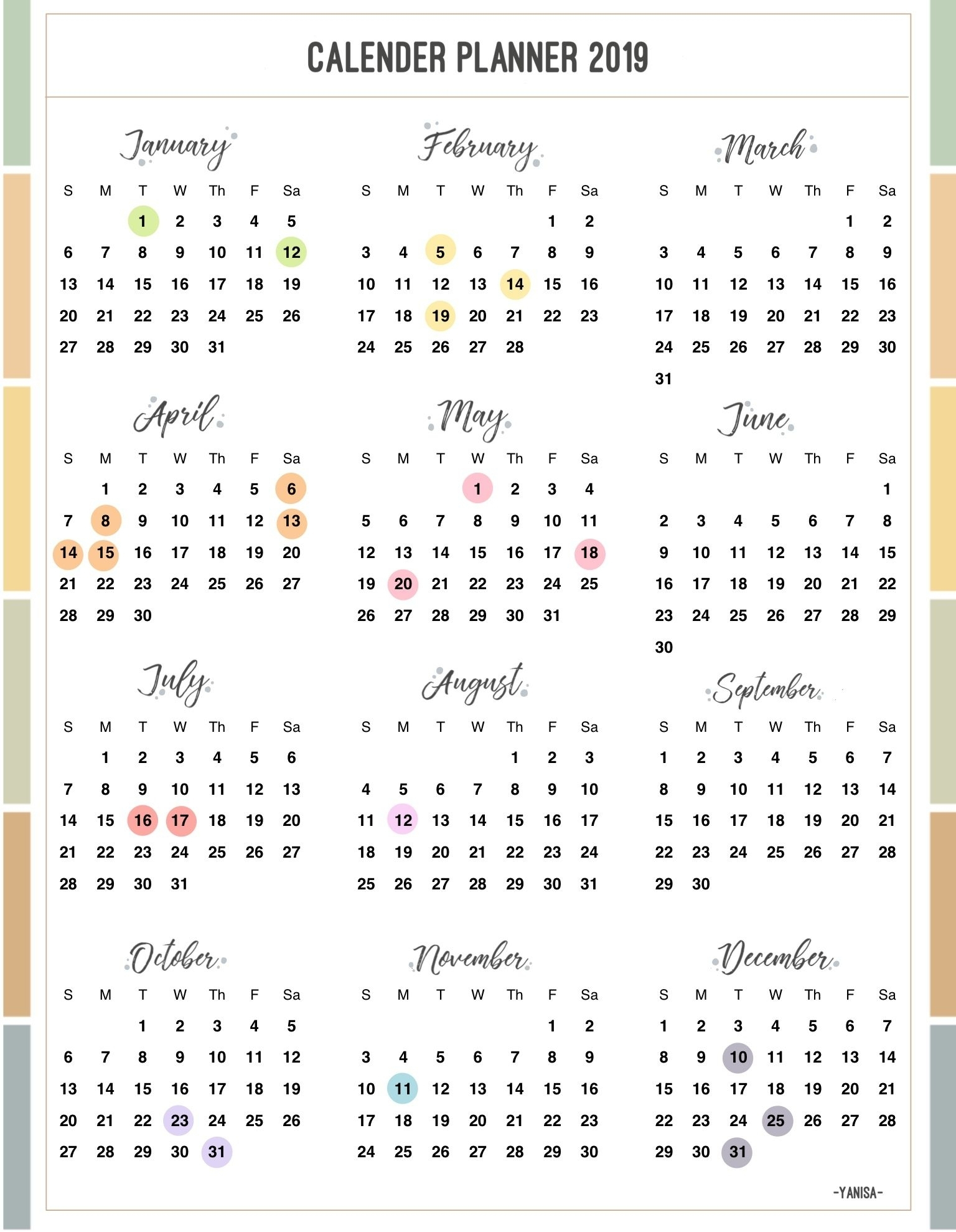 Depo Calendar 2021-2021 Printables Free | Calendar