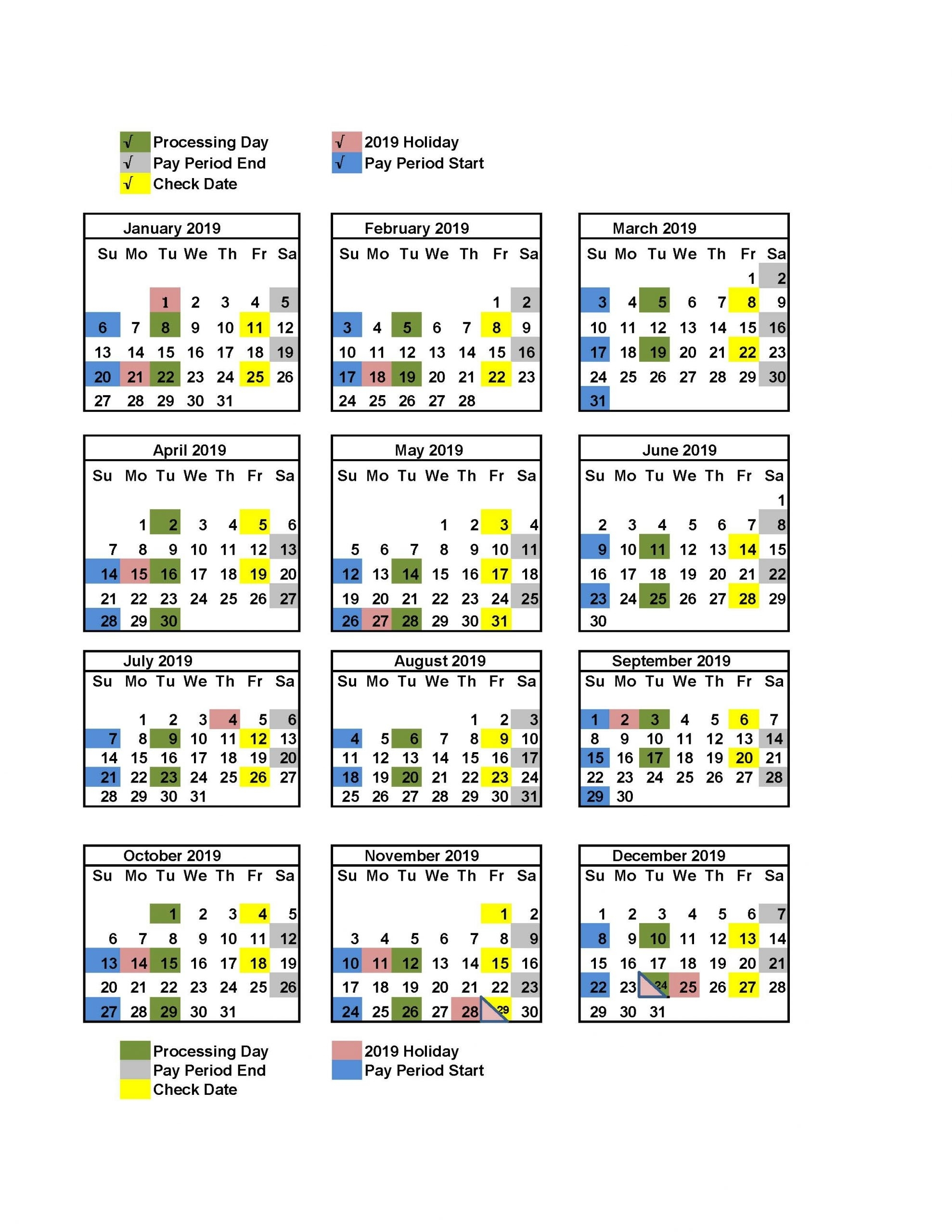 Federal Pay Period 2021 | Printable Calendar Template 2021