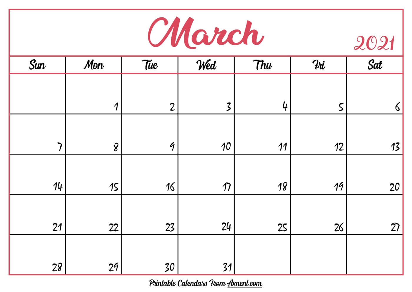 Free Editable 2021 Calendar With Holidays - 2021 Calendar