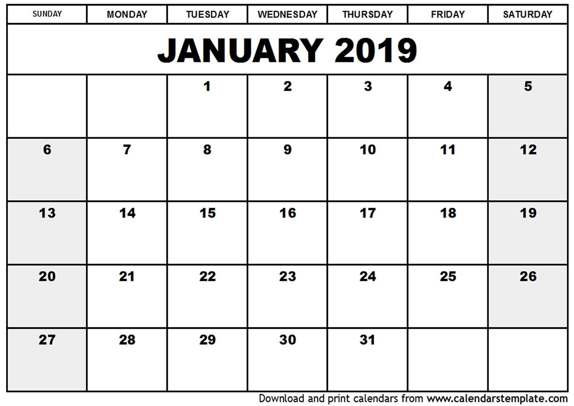 Free Fill In Calendars 2021 | Calendar Template Printable