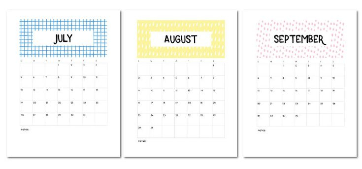 Free Printable 2020-2021 Calendar. — Gathering Beauty