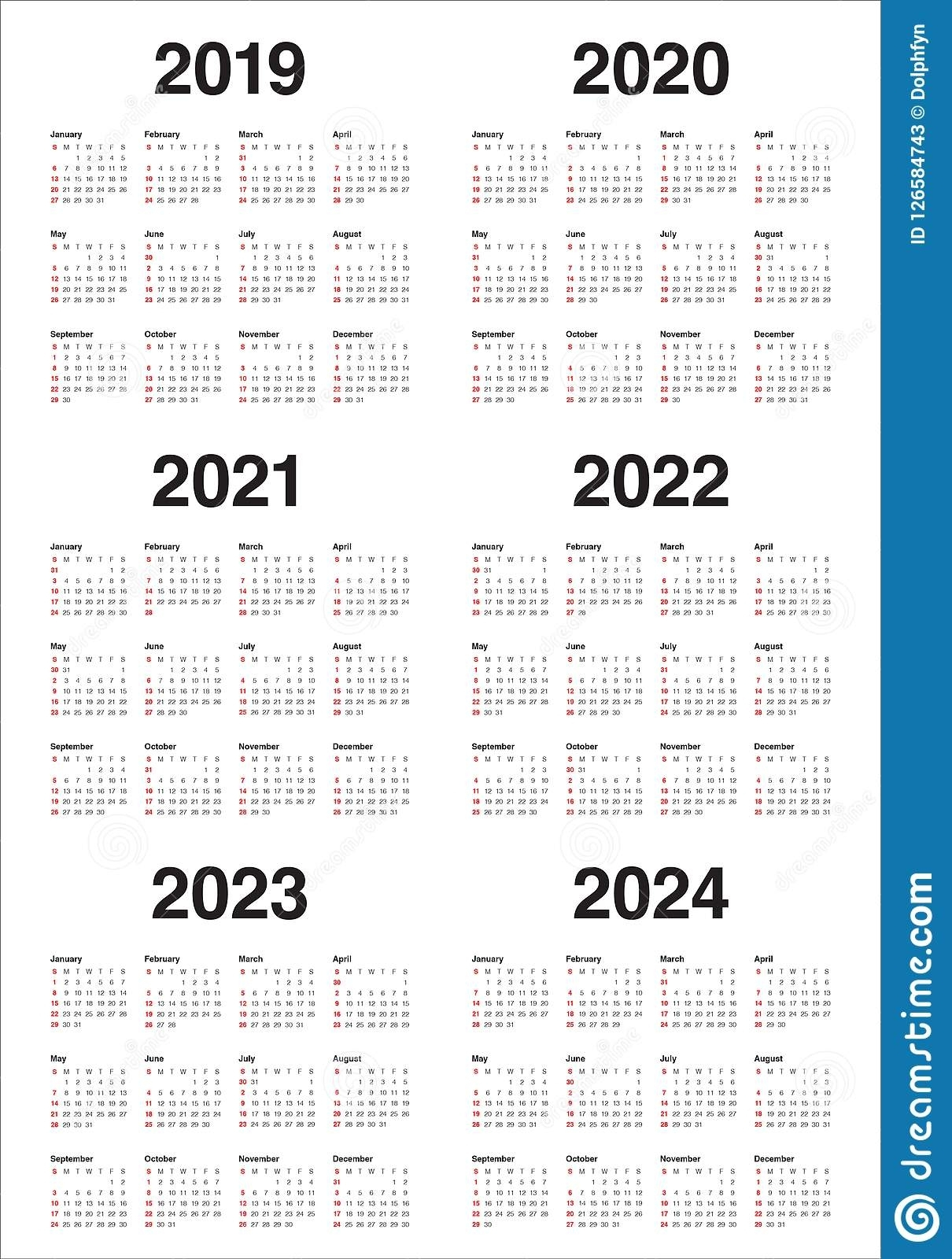 Free Printable 3 Year Calendar 2021 To 2022 | Free Letter