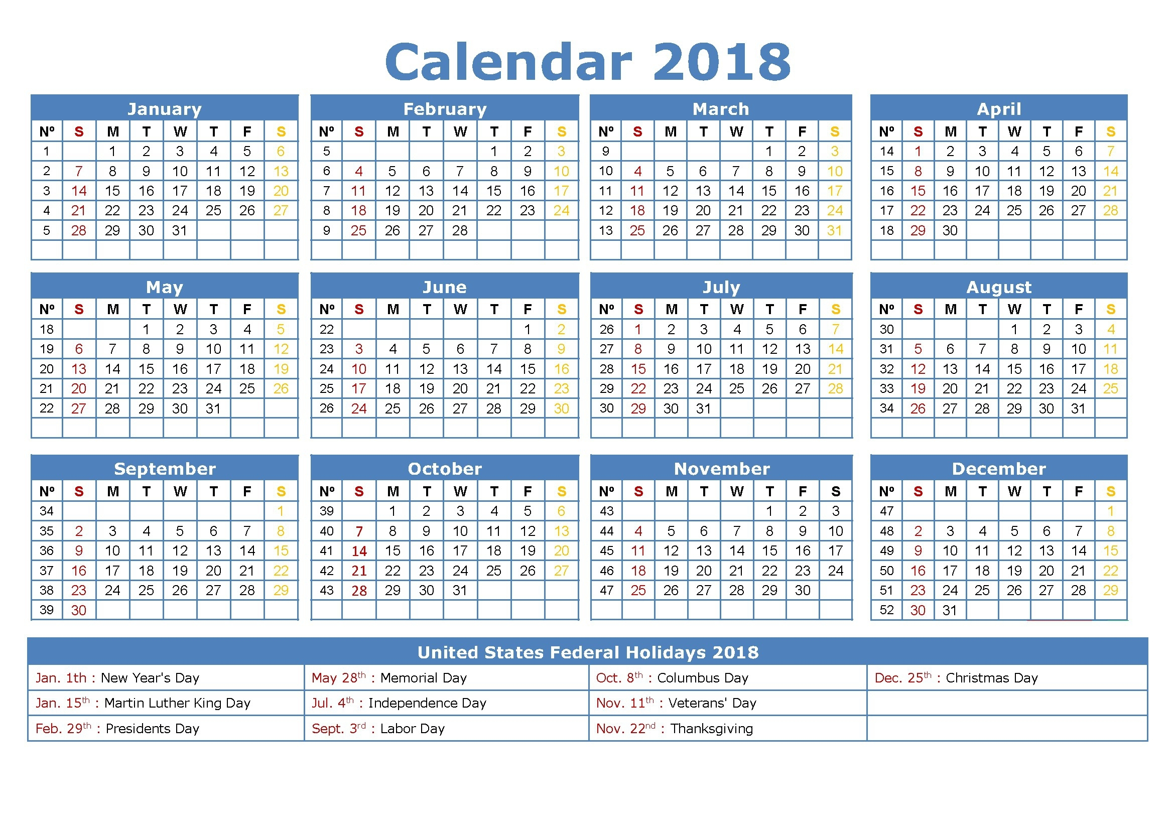 Free Printable Employee Attendance Calendars - Calendar