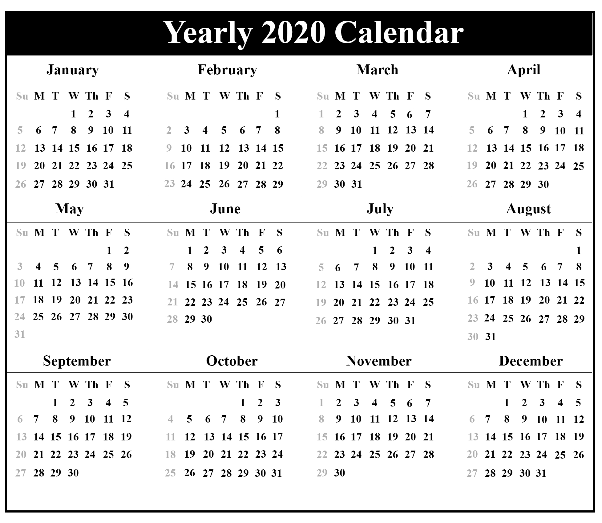 Free Printable Pocket Calendars 2021 | Calendar Printables