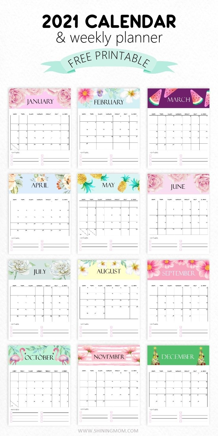 Google Free Printable Calendars 2021