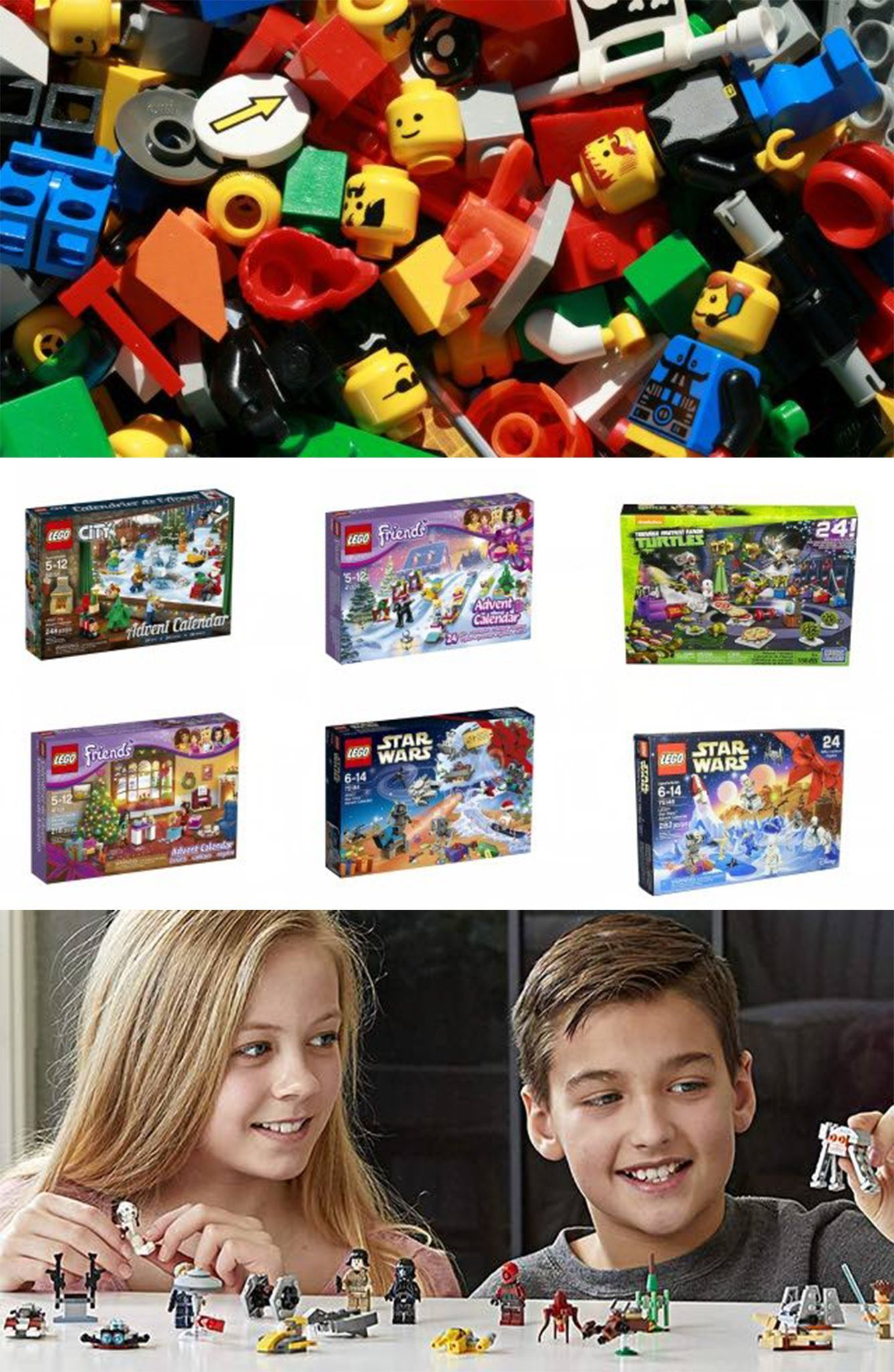 Lego Advent Calendar Sale - Star Wars, Hatchimals, Tmnt