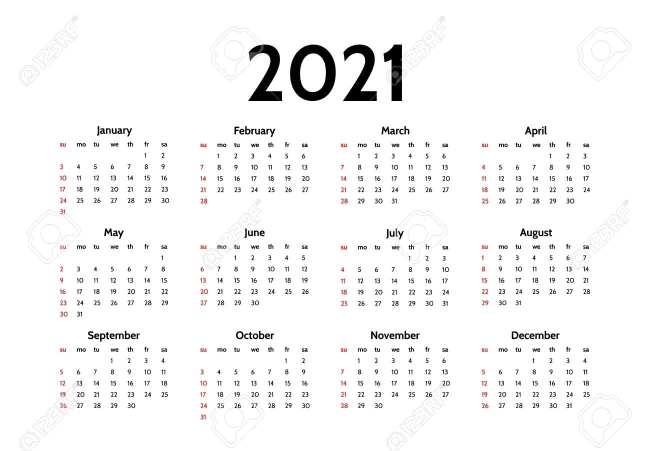 Monday To Sunday Calendar 2021 - Calendar Inspiration Design