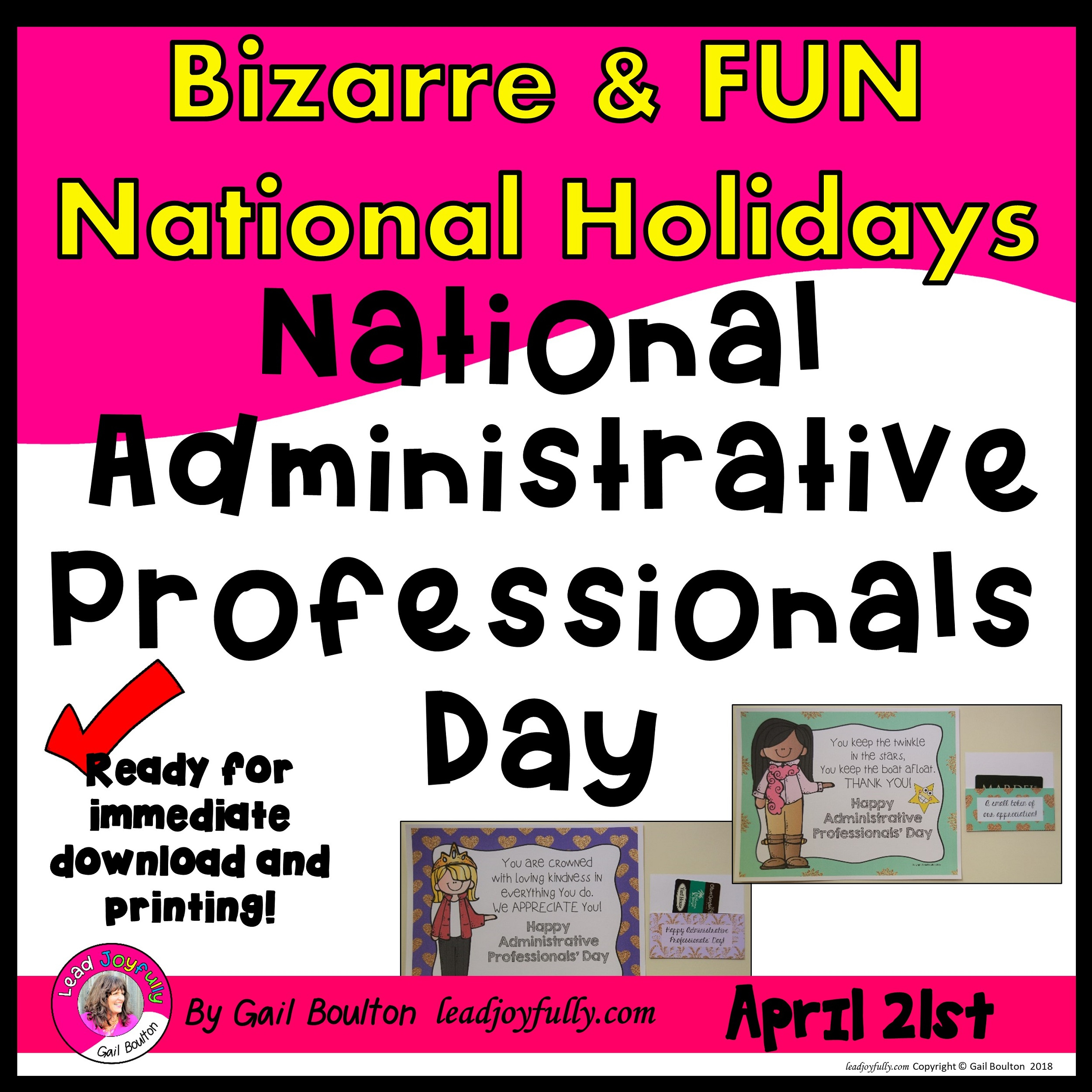 National Administrative Professionals&#039; Day (April 22, 2020)