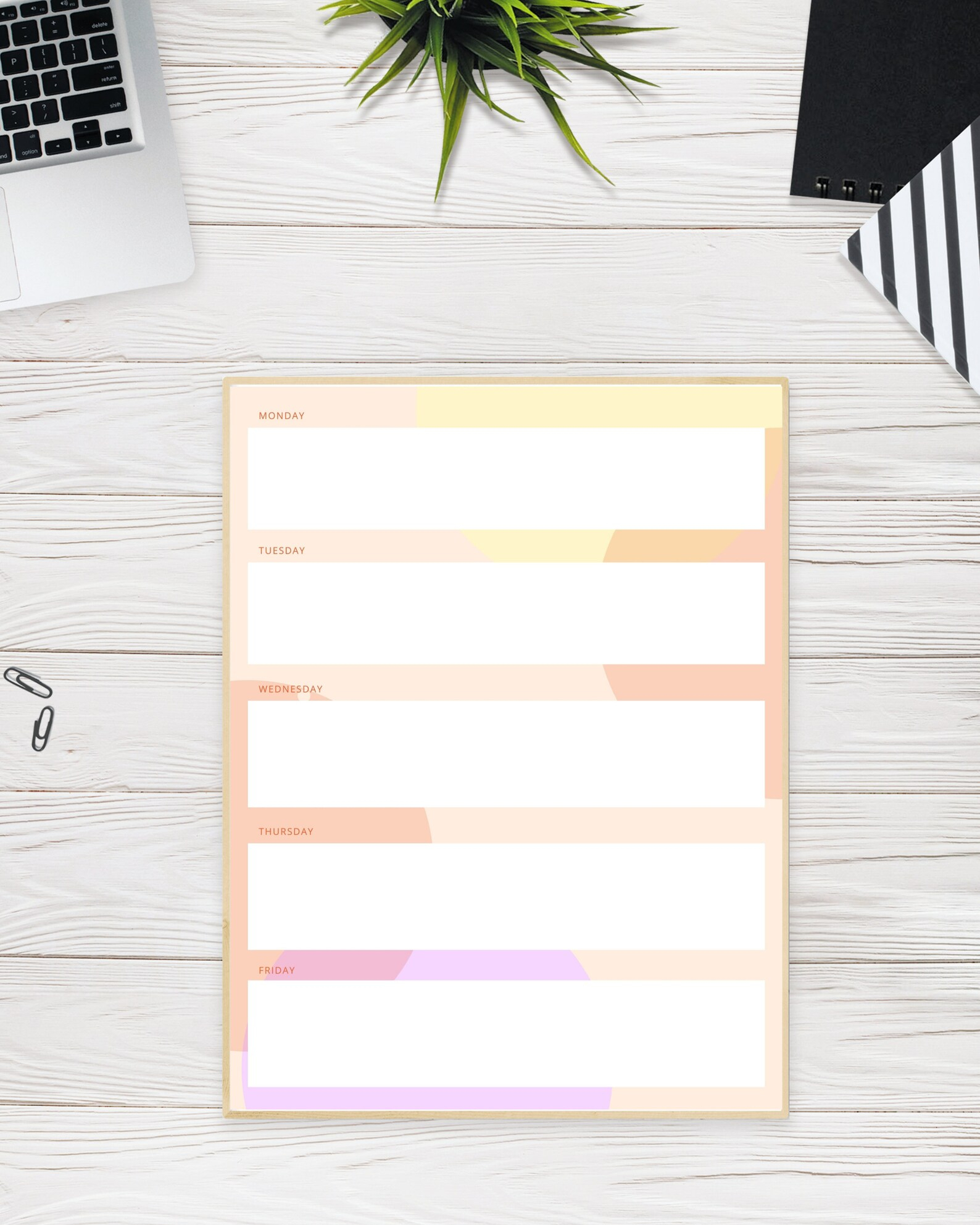 Printable To-Do Lists Weekly Organization Monday Friday | Etsy