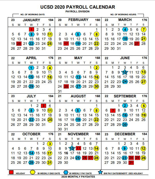 2021 Calendar With Pay Periods