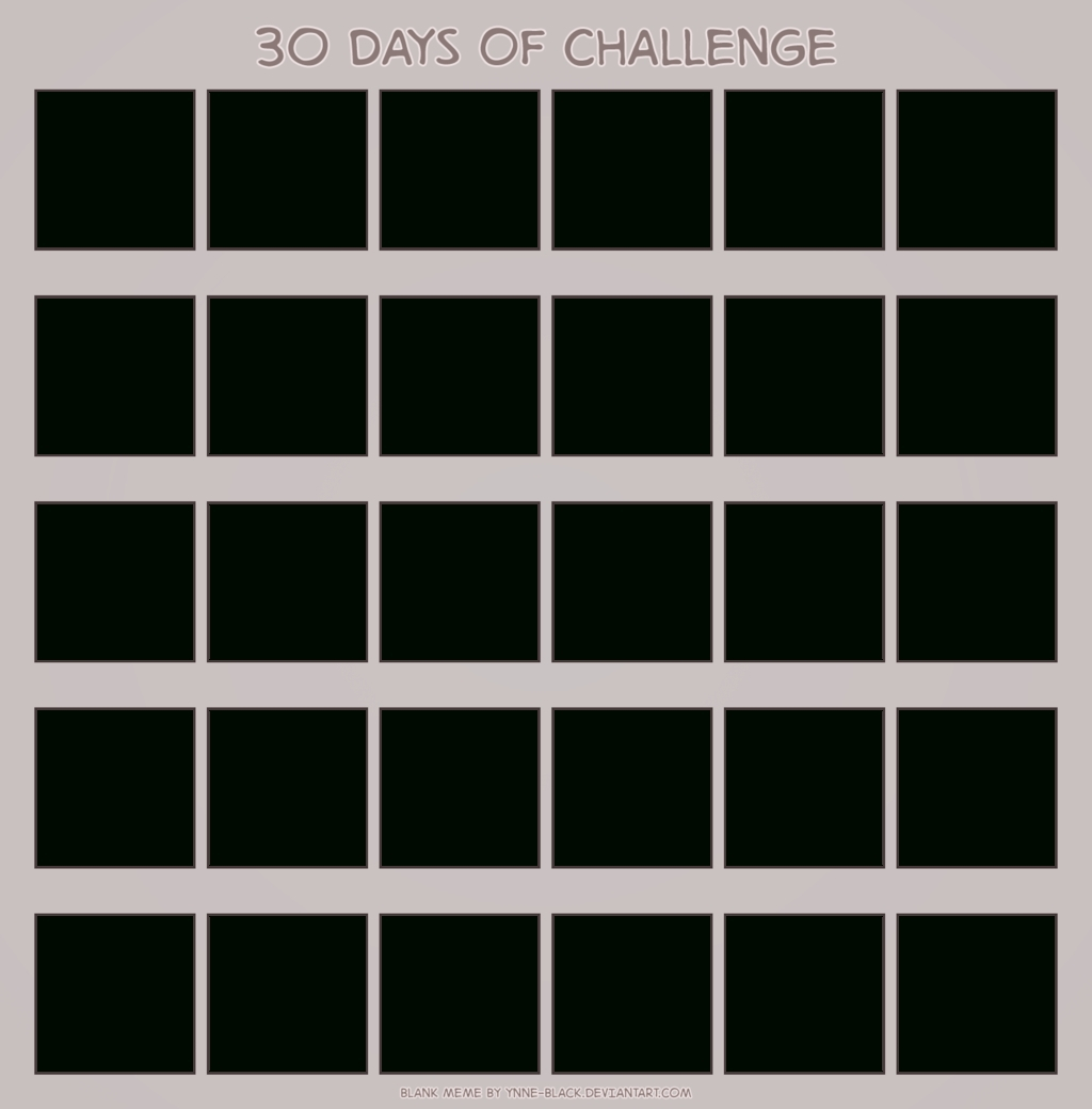 Universal Blank 30 Day Calendar Printable | Get Your