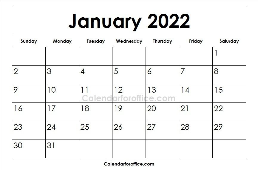 20+ 2022 Calendar - Free Download Printable Calendar