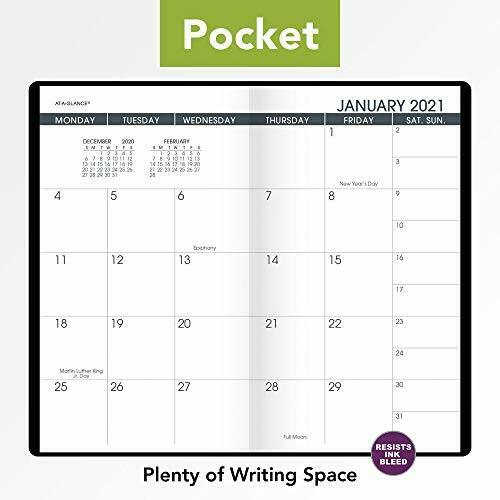 2021-2022 Pocket Calendarat-A-Glance, 2 Year Monthly