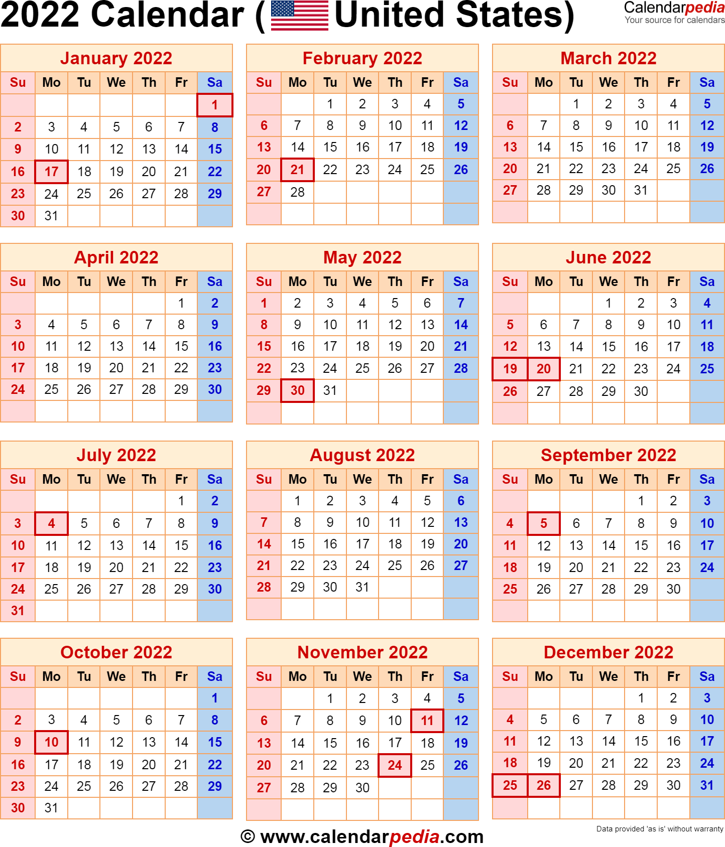 2022 Calendar Of Holidays - August Calendar 2022