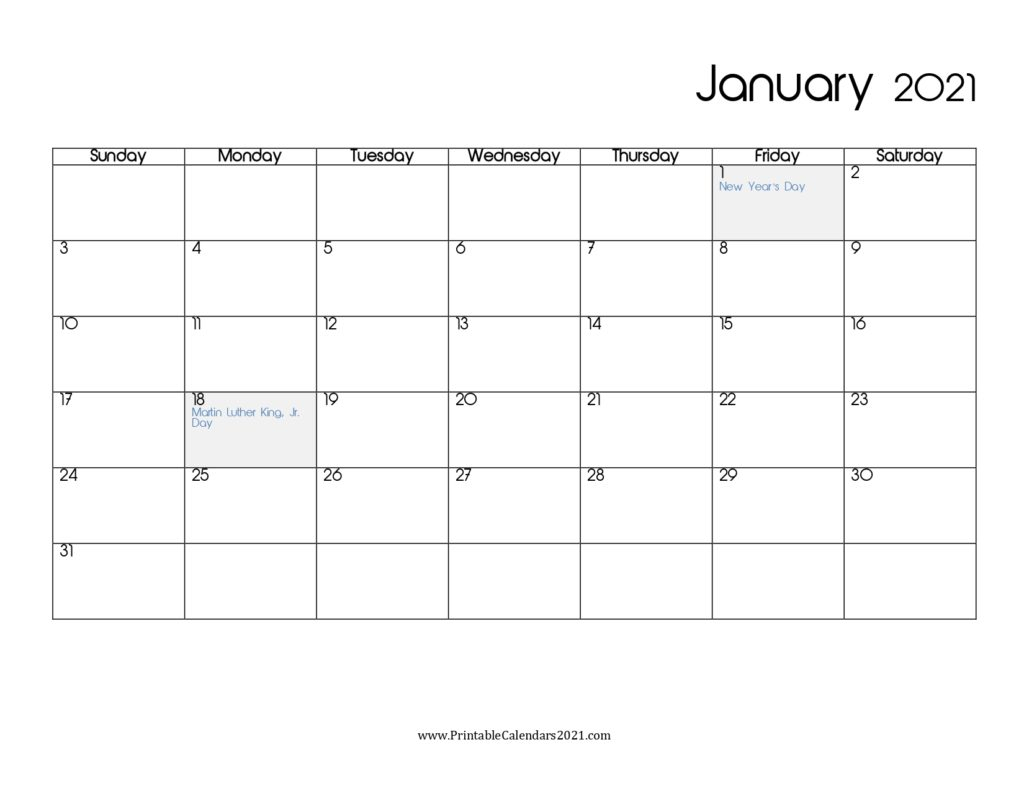 65+ January 2022 Calendar Printable, January 2022 Calendar