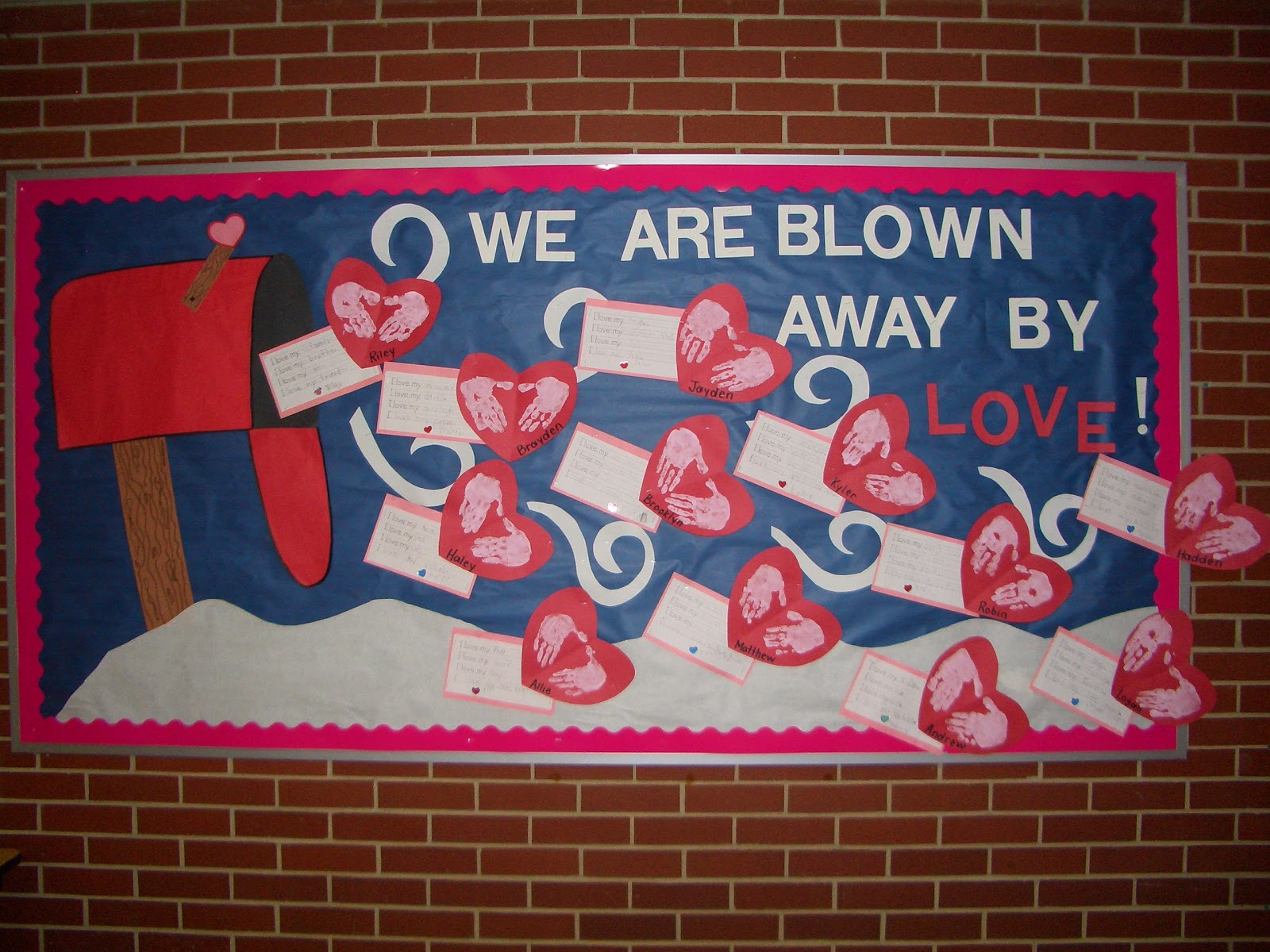 A View From A Different Angle: Our February Bulletin Board