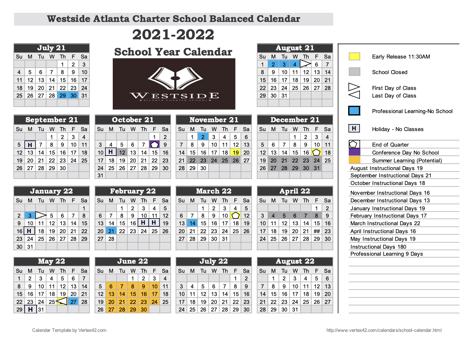 Clayton County Schools Calendar 2022-23 - February