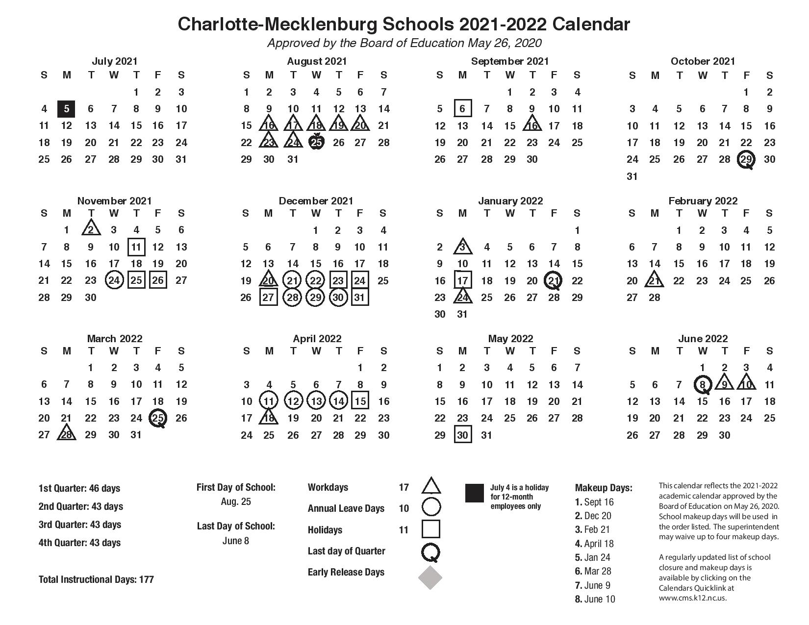 Cms School Calendar 2022-23 - February Calendar 2022