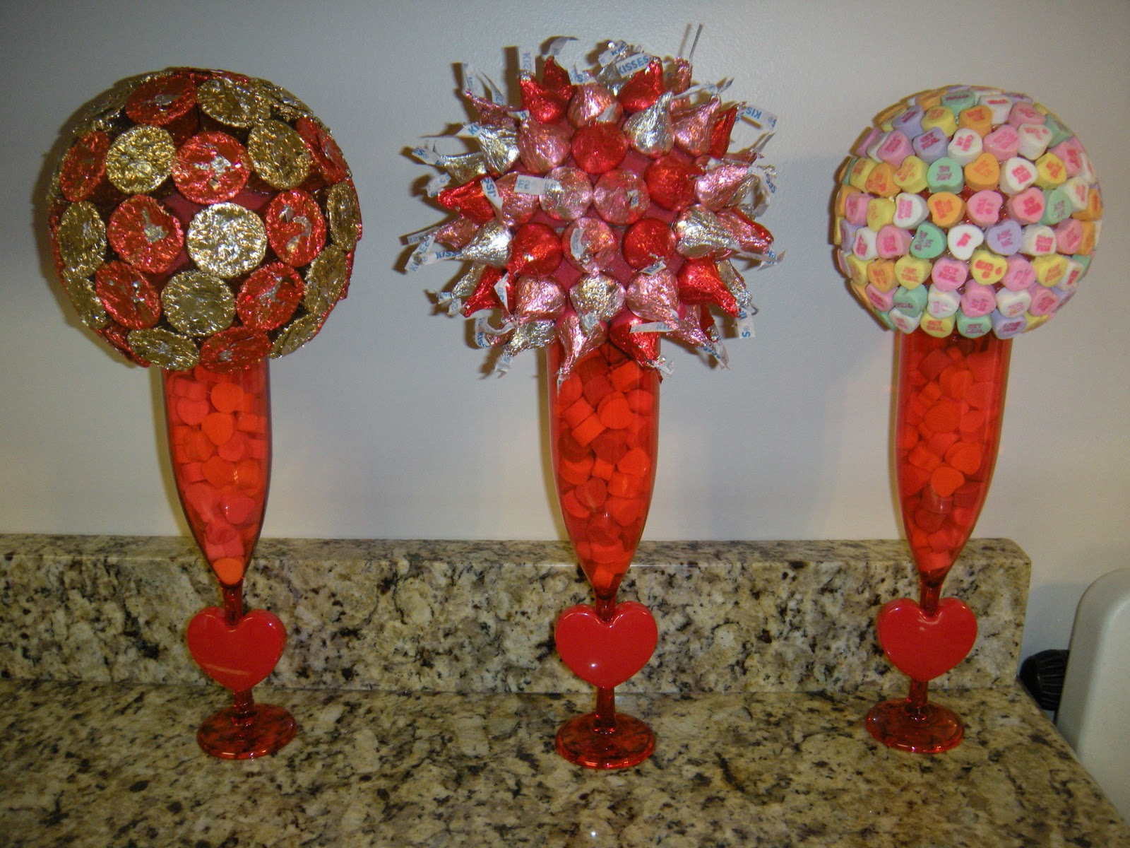 Crafty Compo: Valentine Centerpieces