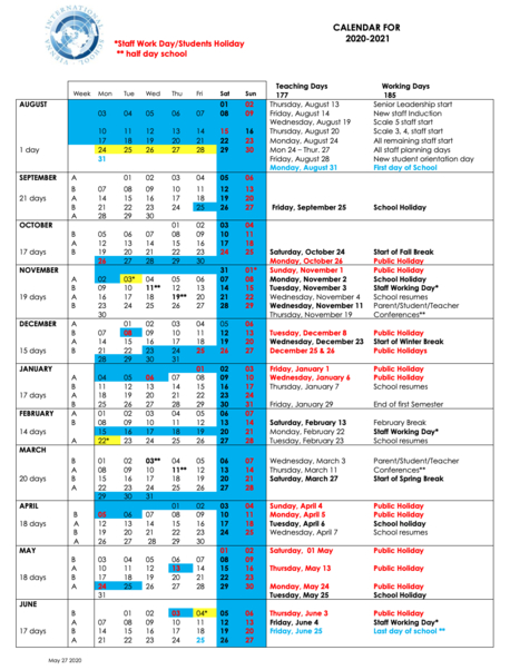Csm 2021 2022 Academic Calendar | Calendar Apr 2021