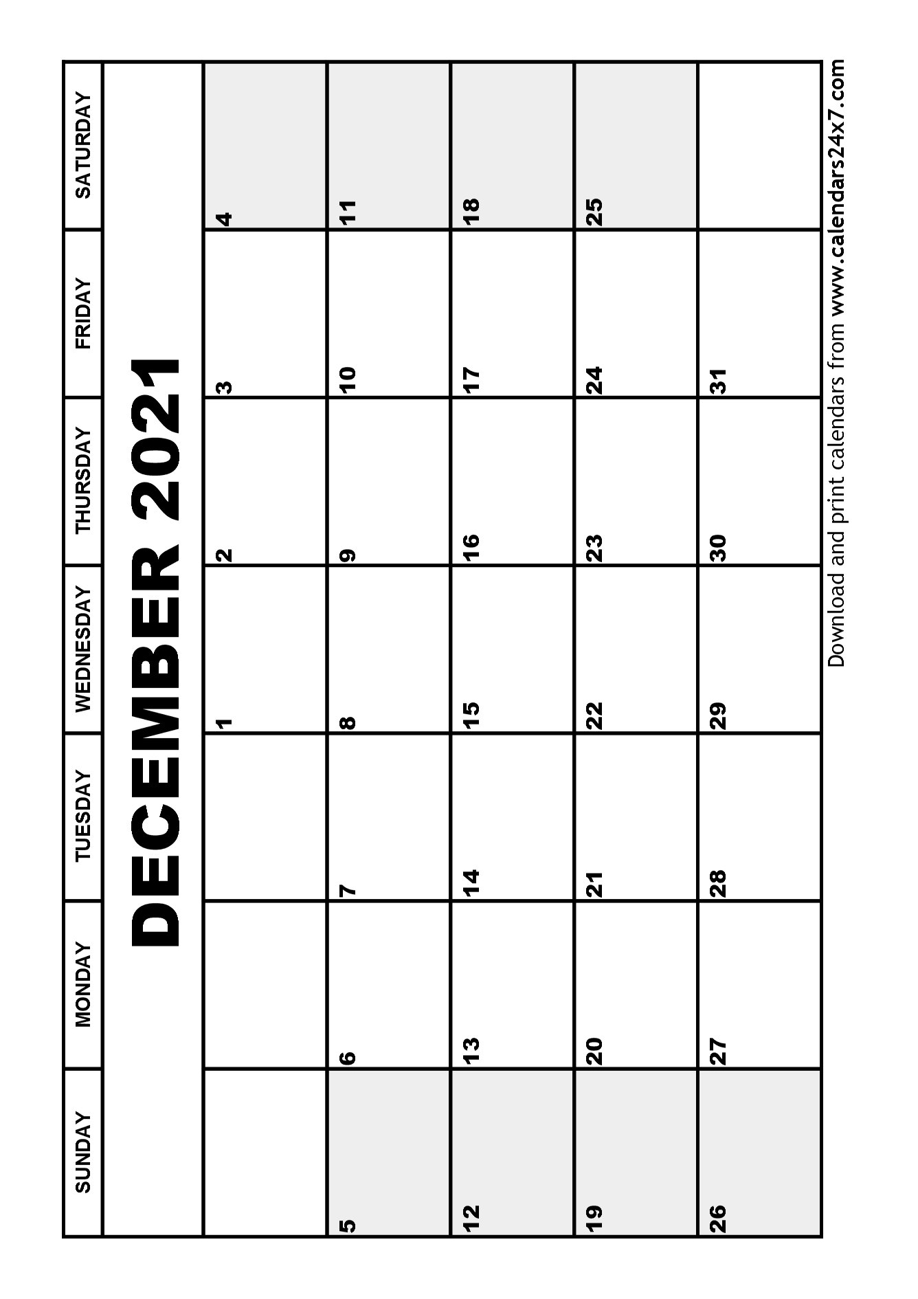 December 2021 Calendar &amp; January 2022 Calendar