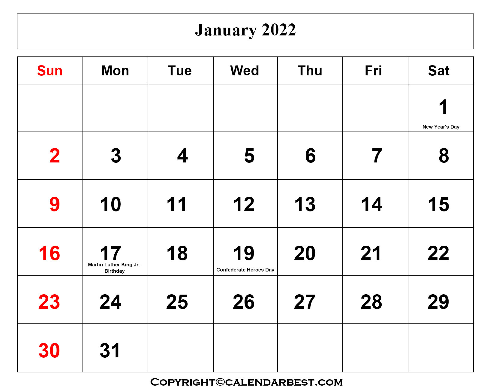 Tamil Calendar 2022 January Month