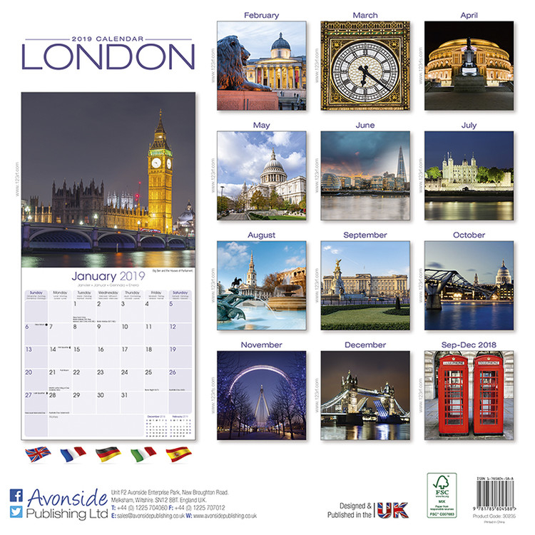 London Kalender 2021 | Kalender Feb 2021