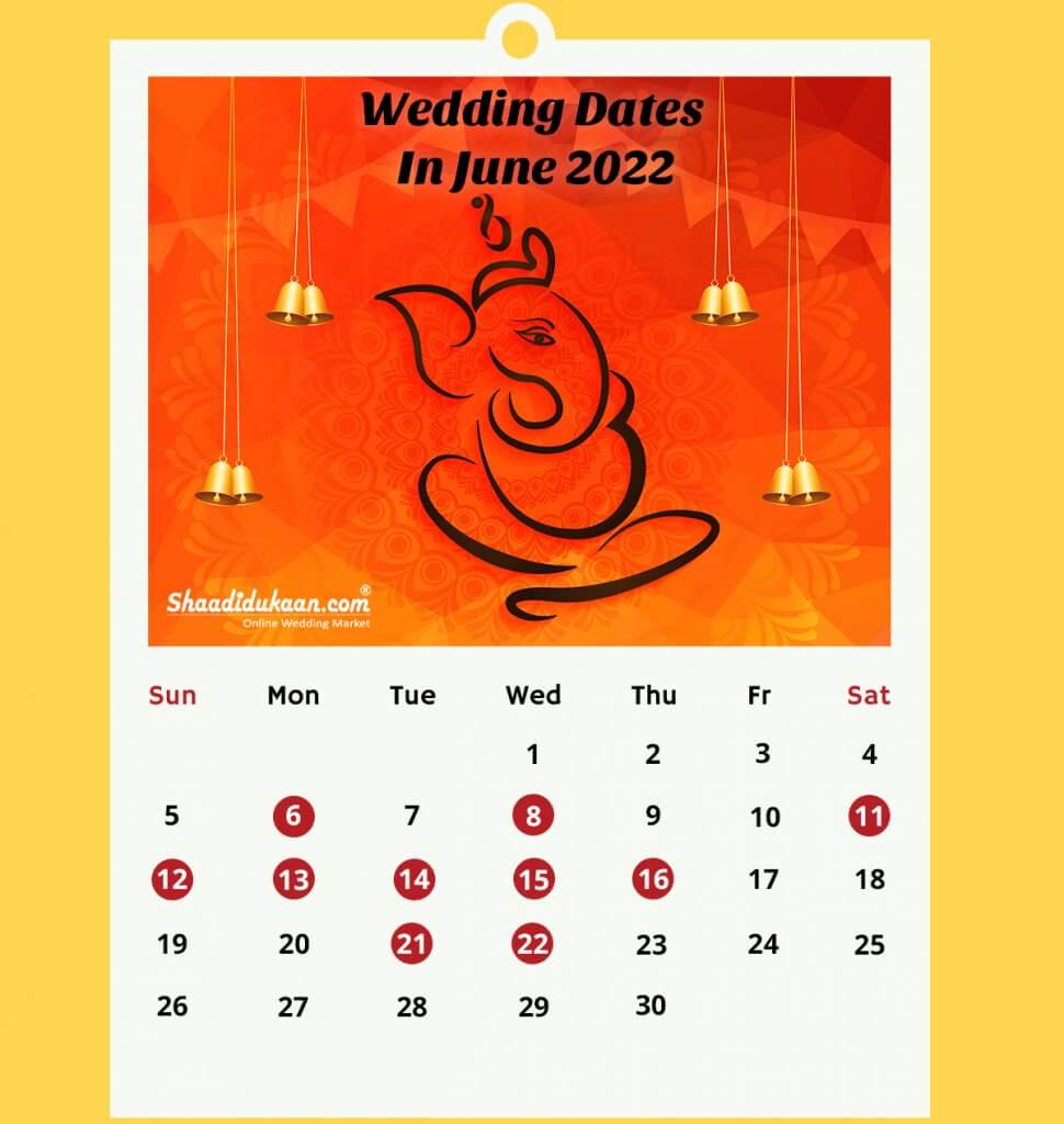 Marriage Dates In 2022 Hindu Calendar