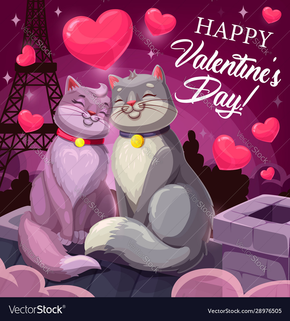 Paris Valentine&#039;S Day - Valentines Day Paris Card Template