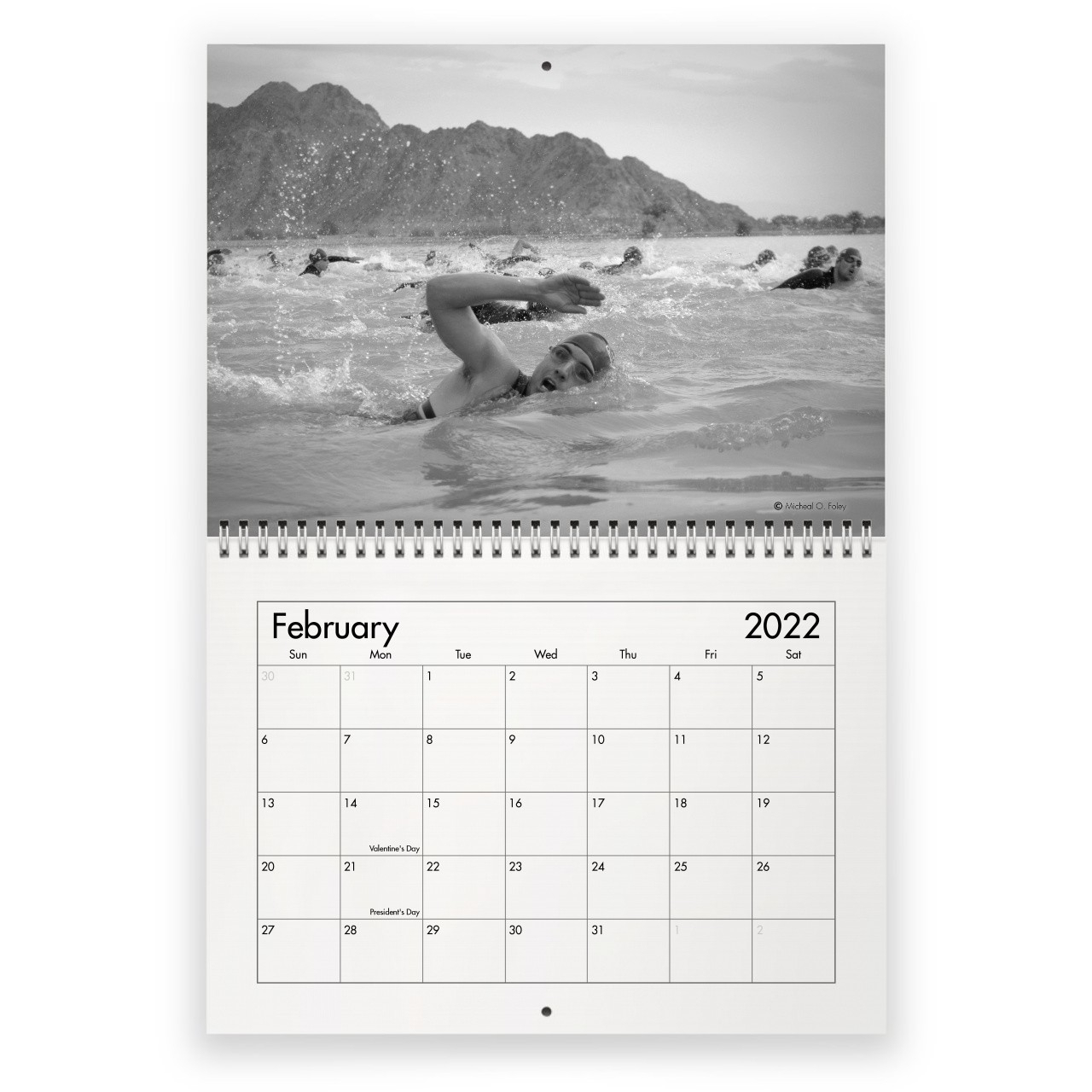 Triathlon Calendar 2022 February