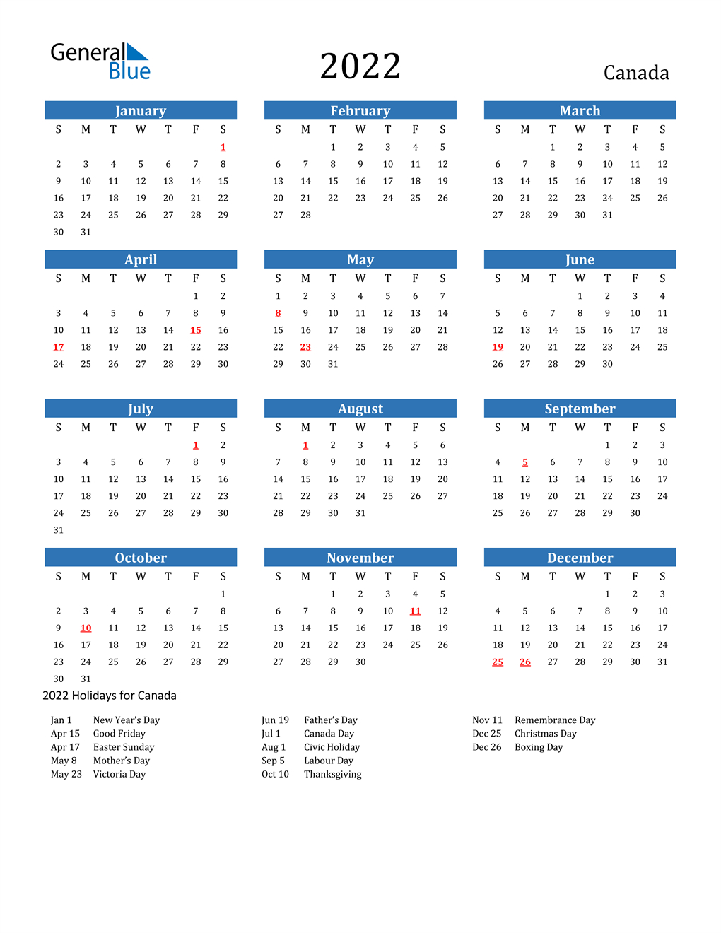 Download Bc Holiday Calendar 2022 Png - All In Here