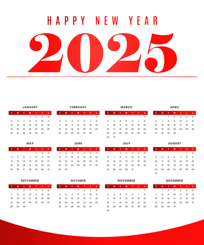 calendar 2025 template psd word calendar 2025 template psd word