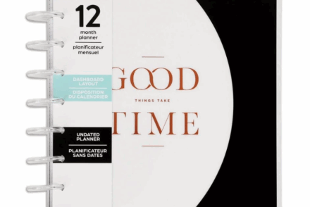 happy planner undated monthly layout