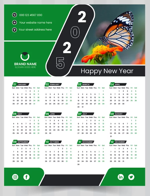 Ultimate guide displaying various decorative 2025 wall calendar ideas for home and office