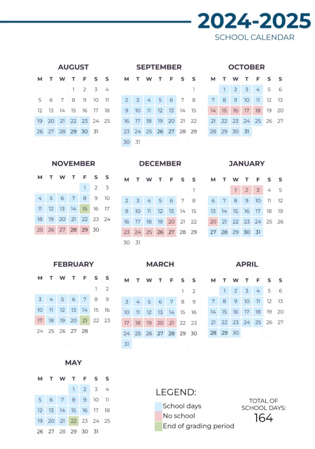 Ultimate guide showing the complete 2025 school calendar detailing the academic year schedule