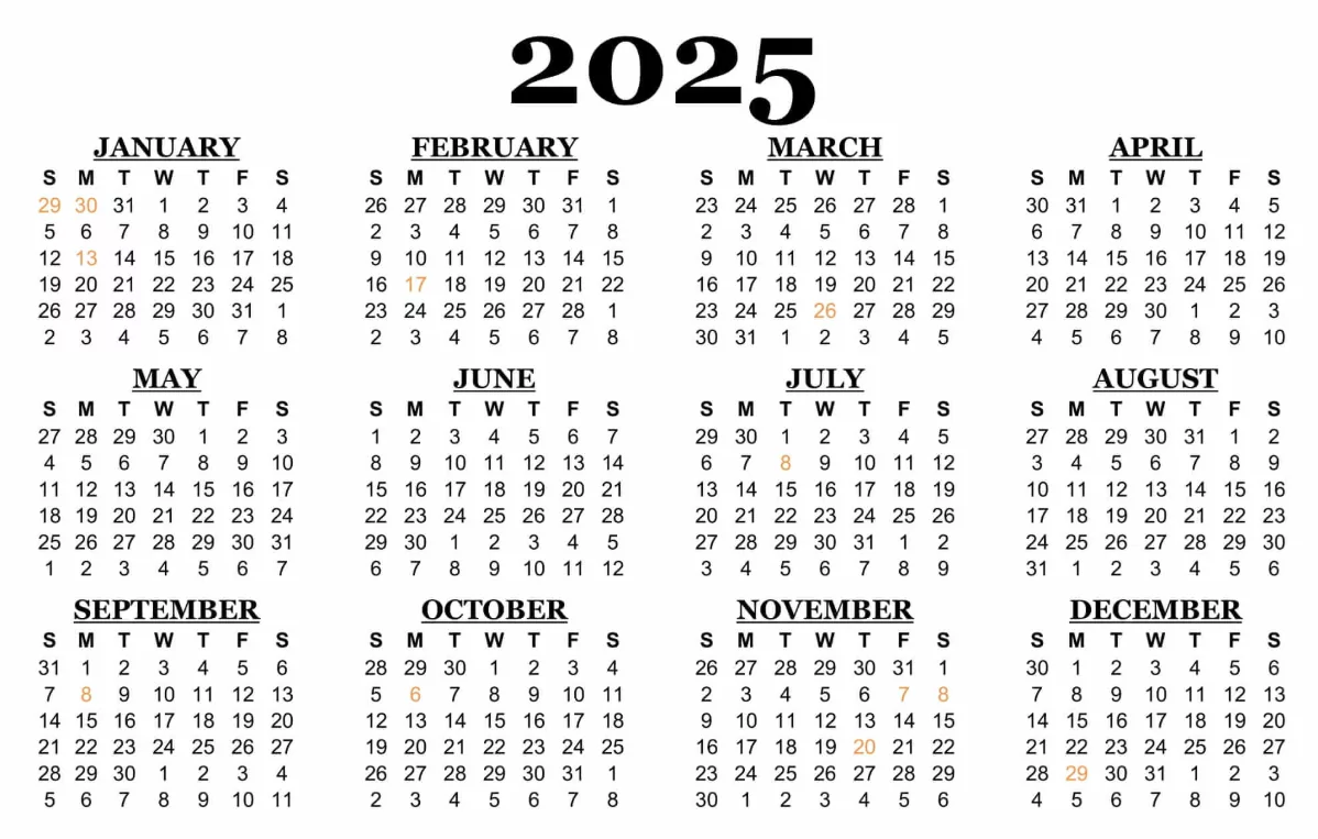 Ultimate guide showing various customizable 2025 calendar templates ready for printing