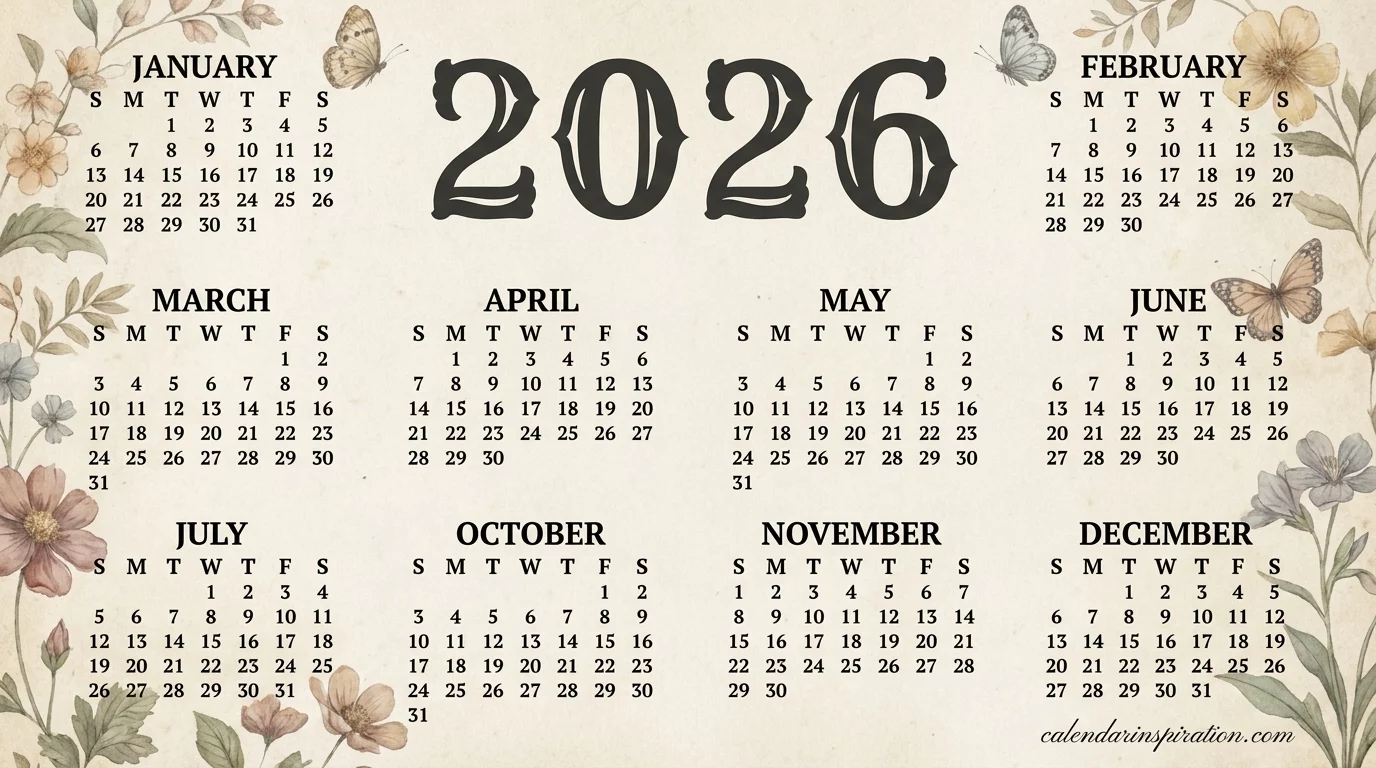 Modern Calendar Design