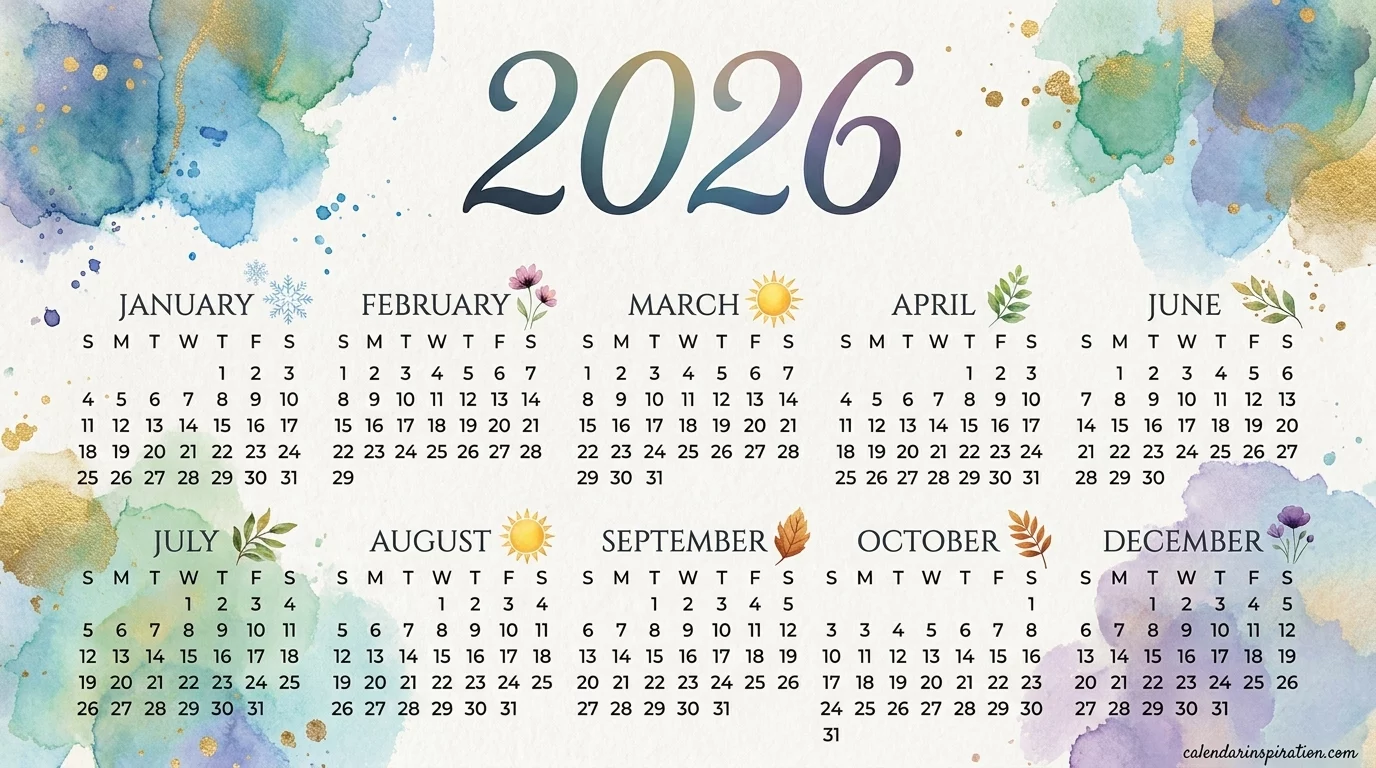 Printable Calendar Design Trends